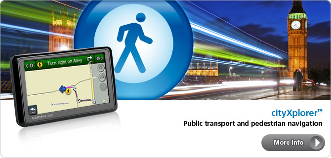 cityXplorer pedestrian maps